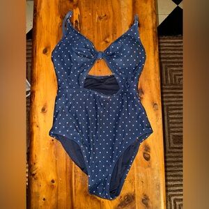 GAP Women’s Navy Star Cutout One Piece Sz S